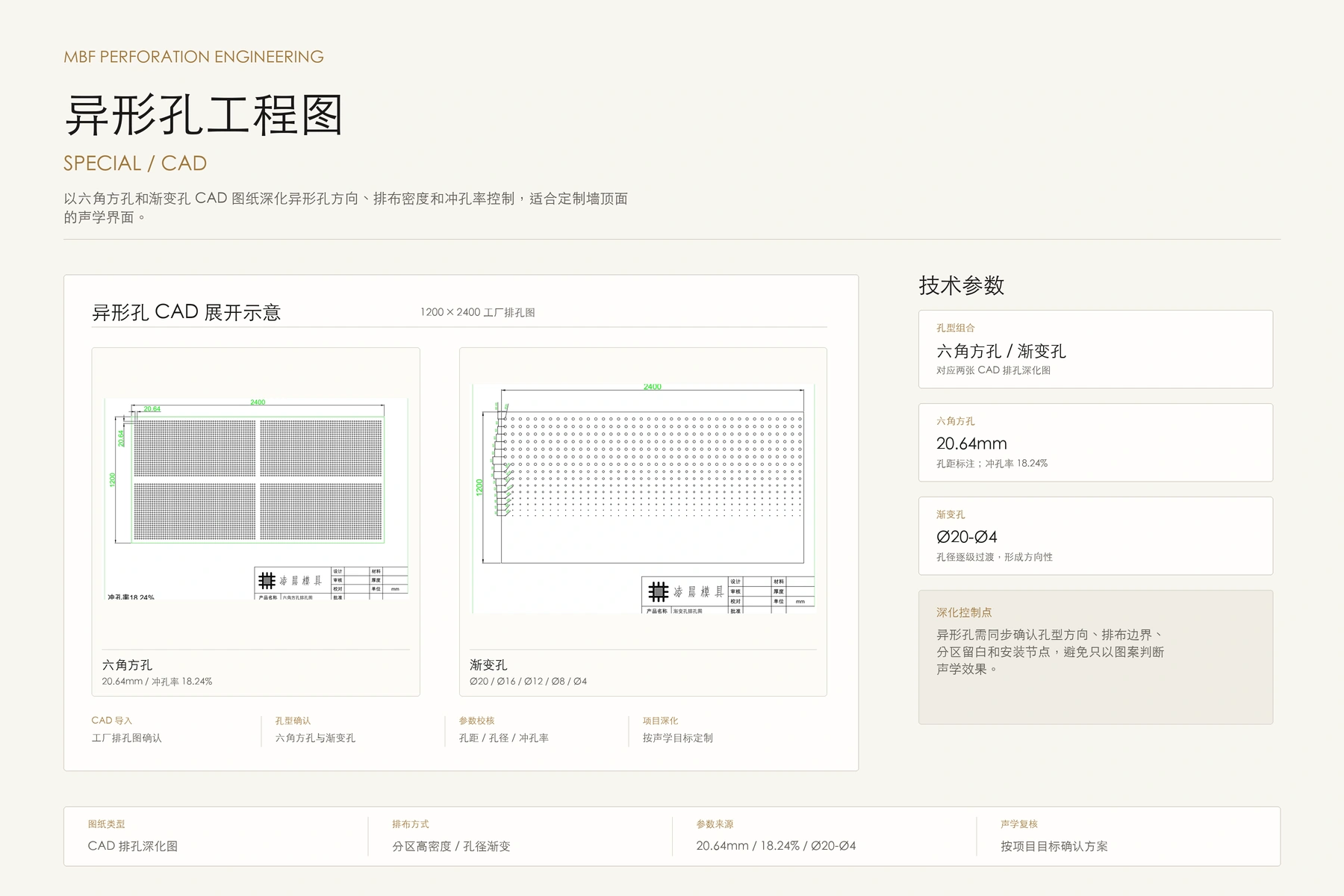 异形孔 CAD 工程图缩略图